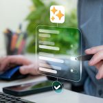 Persona ajustando configuraciones en una interfaz digital
