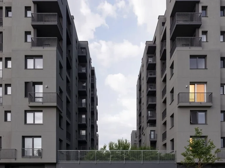 Edificios modernos de apartamentos en Vitoria-Gasteiz