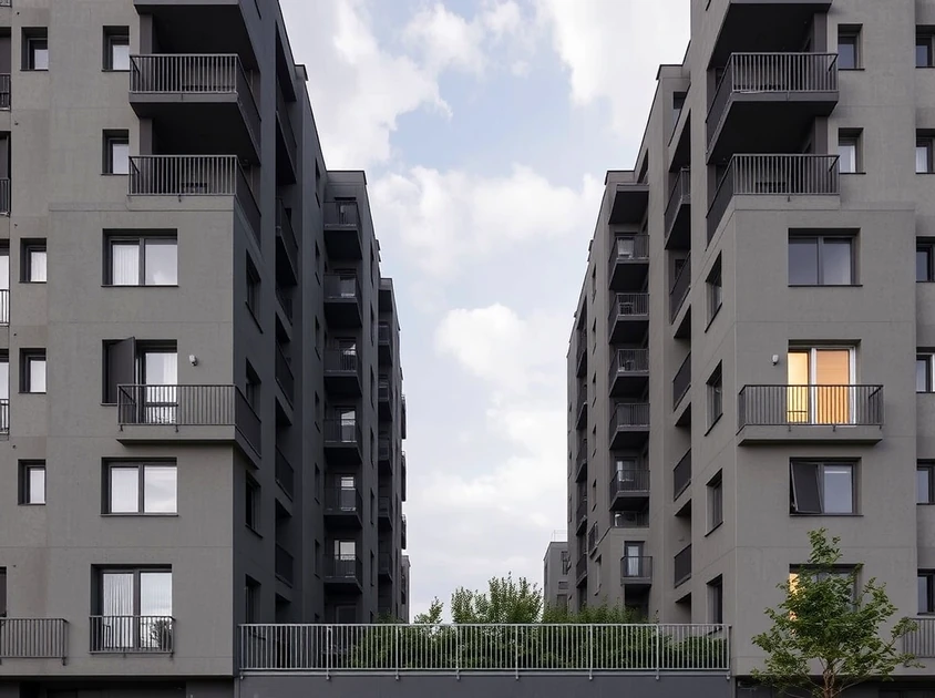 Edificios modernos de apartamentos en Vitoria-Gasteiz