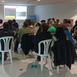 Asistentes a jornada de agricultura orgánica en Alegría