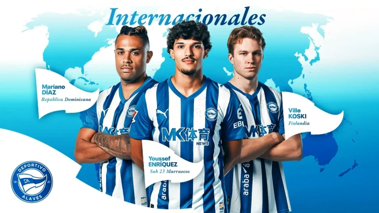 Tres jugadores del Alavés con sus selecciones nacionales