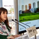 Presentación de obras de viviendas en Salburua, Vitoria-Gasteiz.