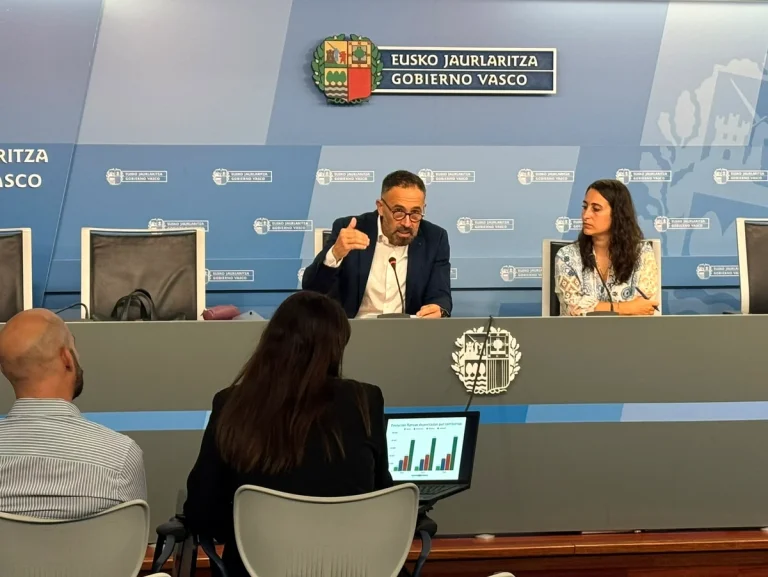 Rueda de prensa del Gobierno Vasco sobre contratos de alquiler