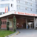Entrada del Servicio Navarro de Salud en Nafarroa