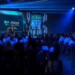 Presentación en un evento sobre inteligencia artificial y sensores acústicos